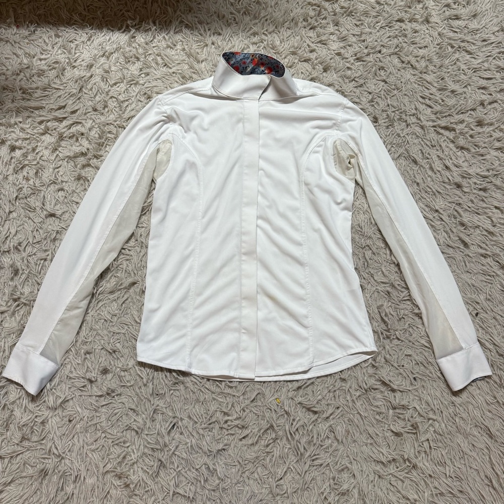 Women’s Small Smartpak Piper Long Sleeve Horseback Riding Show Shirt